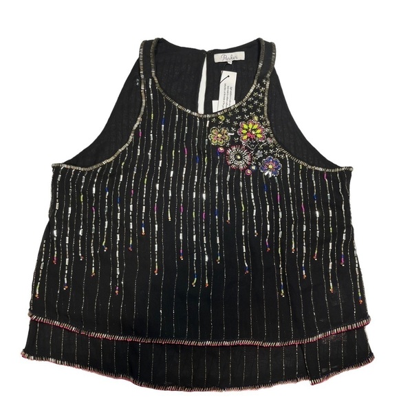 Parker Tops - NWT Parker beaded tank